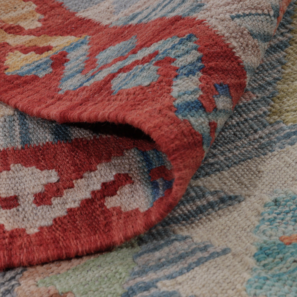 Tappeto Kelim - Splash - 127 x 81 cm - multicolore