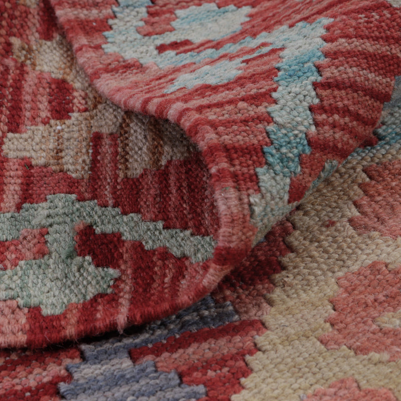 Kelim Teppich - Splash - 117 x 81 cm - mehrfarbig