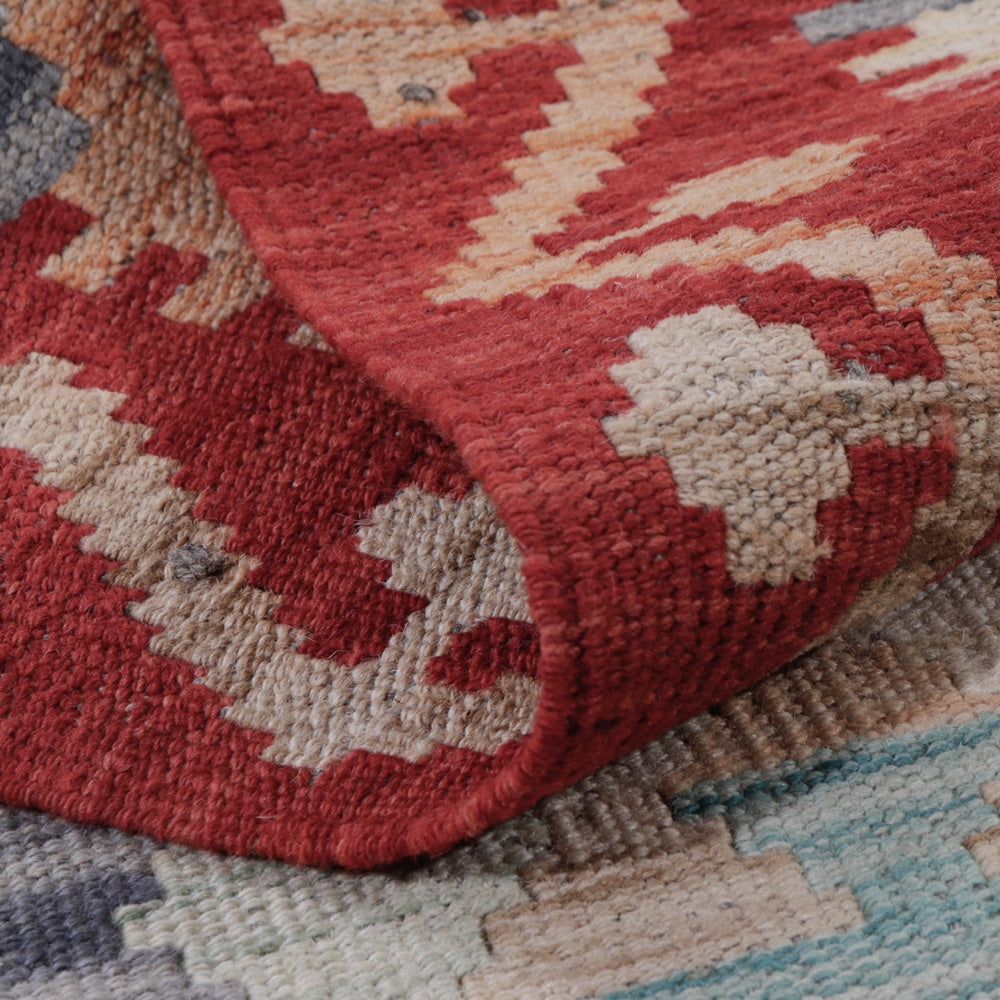 Tappeto Kelim - Splash - 125 x 83 cm - multicolore