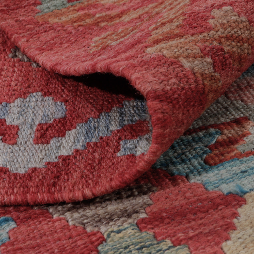 Tappeto Kelim - Splash - 130 x 81 cm - multicolore