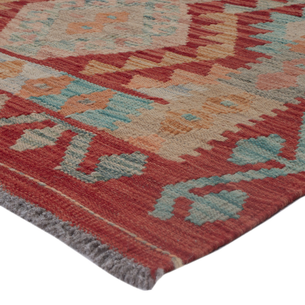 Kelim Teppich - Splash - 122 x 84 cm - mehrfarbig