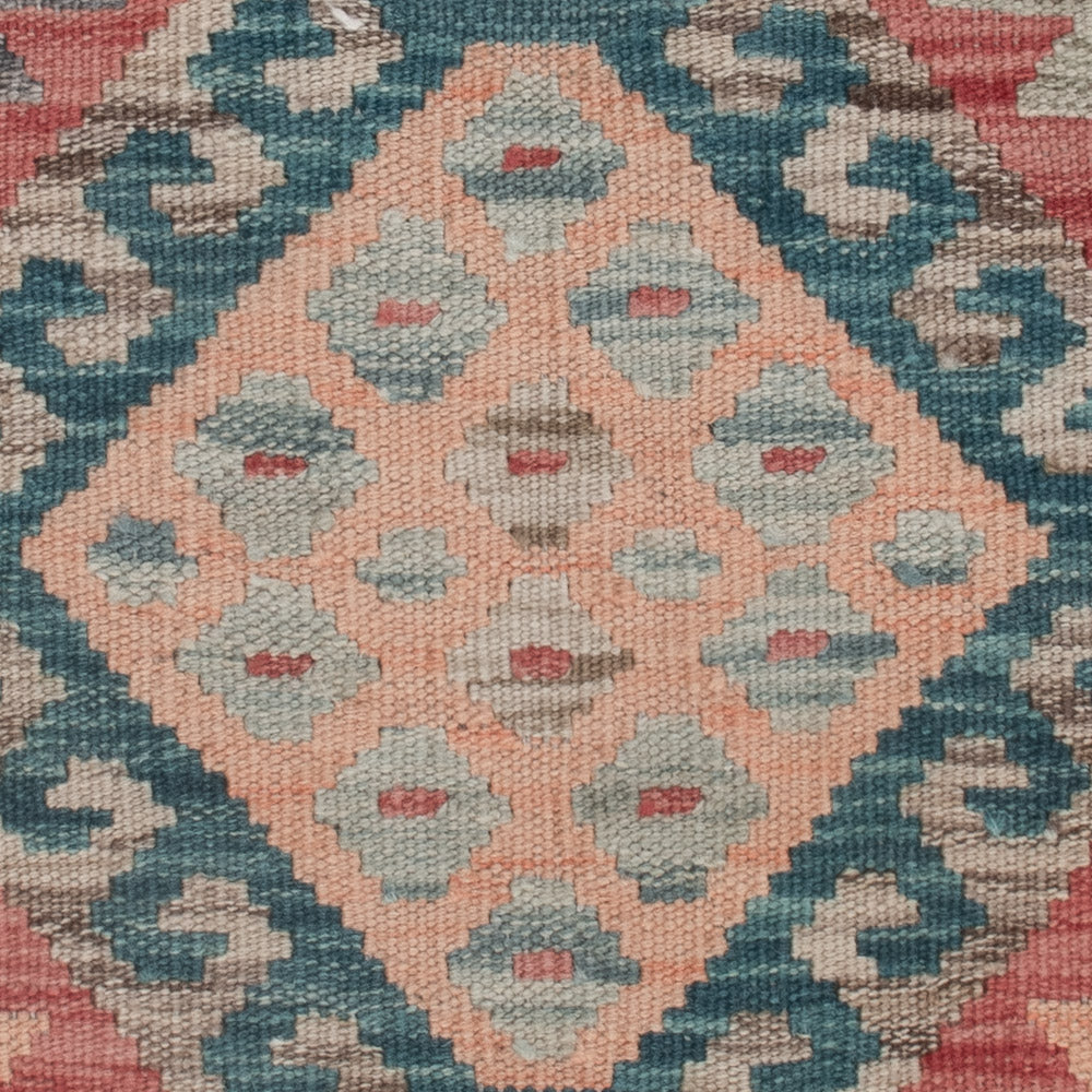 Tappeto Kelim - Splash - 130 x 79 cm - multicolore