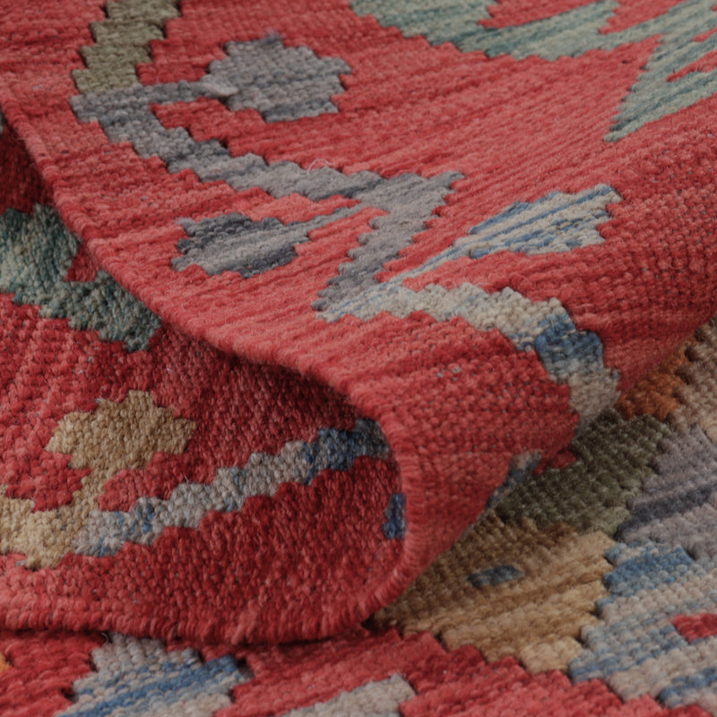 Tappeto Kelim - Splash - 128 x 81 cm - multicolore