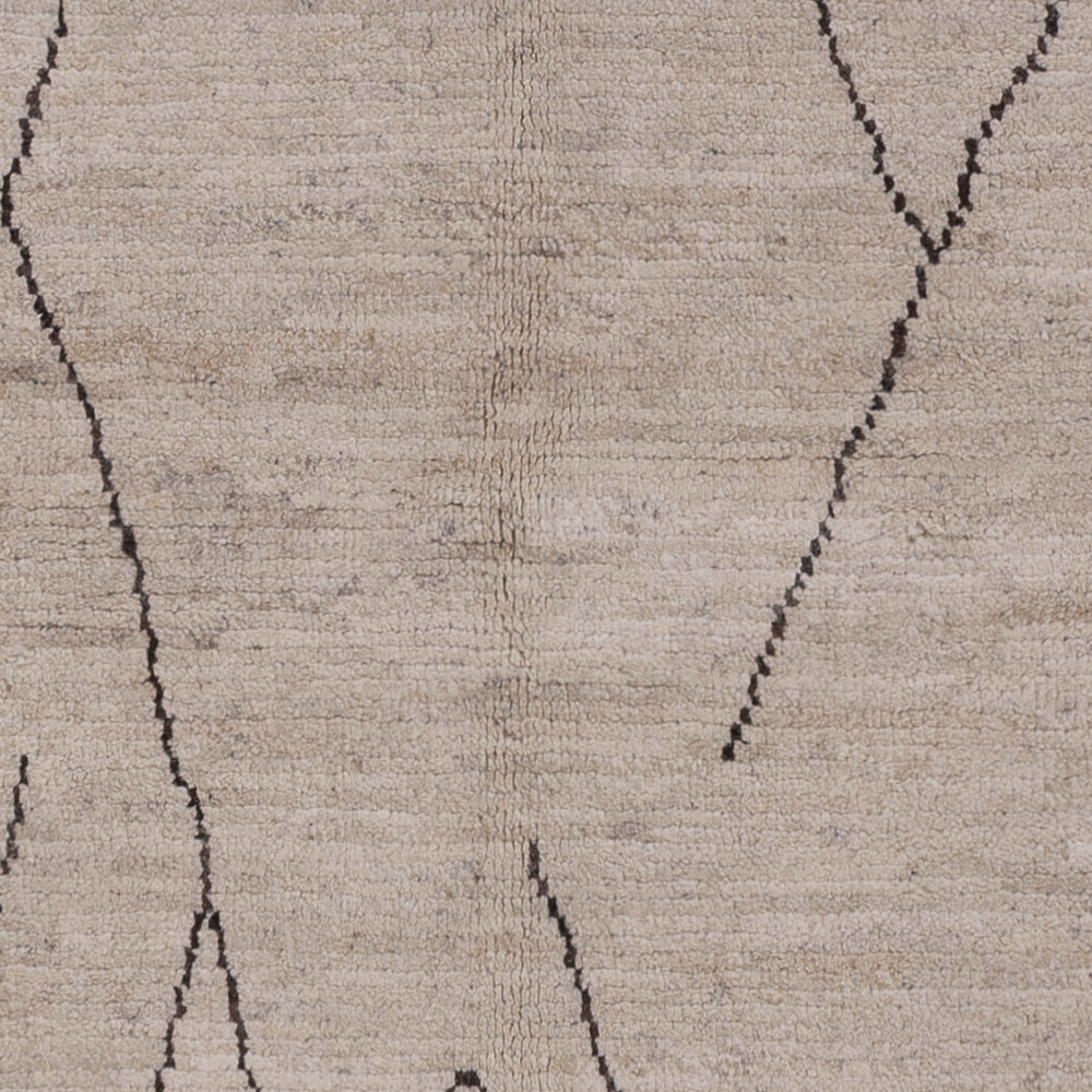 Tappeto berbero - 239 x 172 cm - grigio chiaro