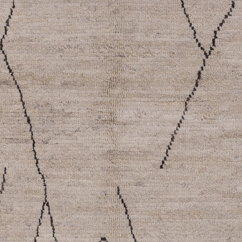 Tappeto berbero - 239 x 172 cm - grigio chiaro