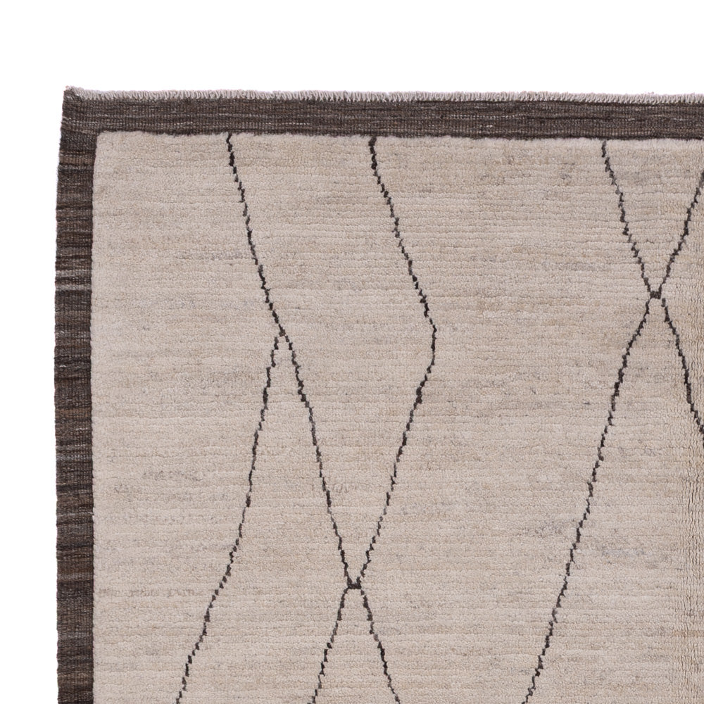 Tappeto berbero - 239 x 172 cm - grigio chiaro