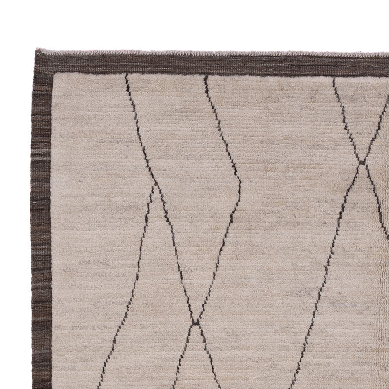 Tappeto berbero - 239 x 172 cm - grigio chiaro