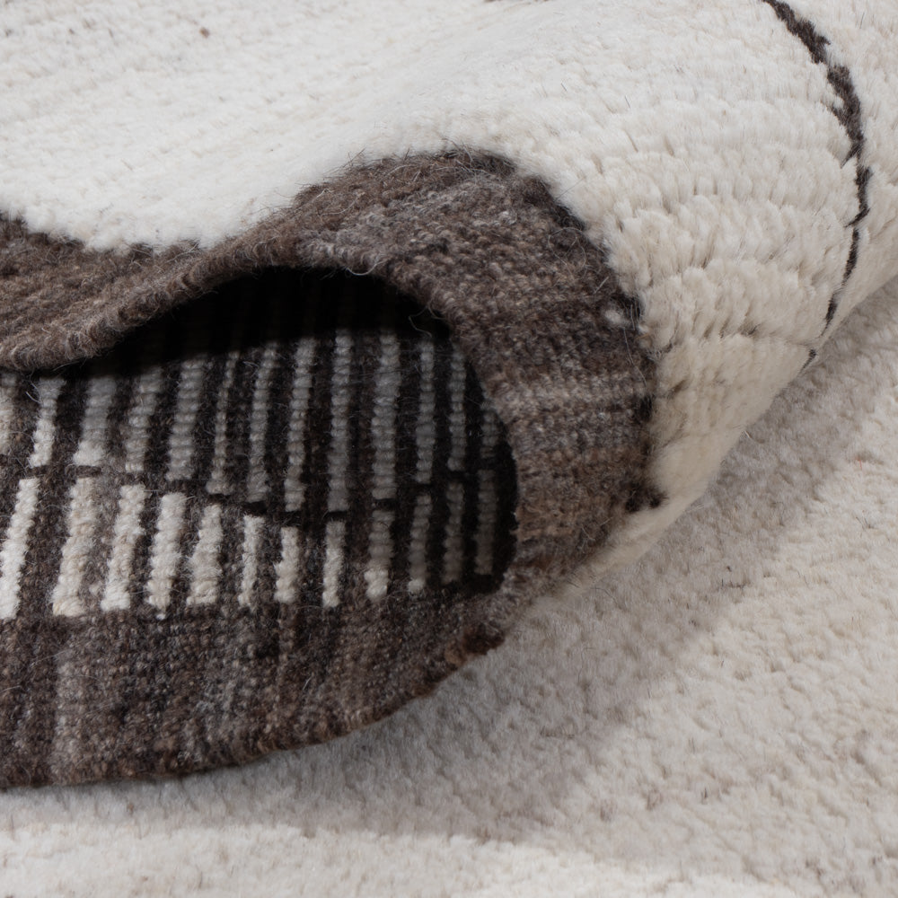 Tappeto berbero - 239 x 172 cm - grigio chiaro