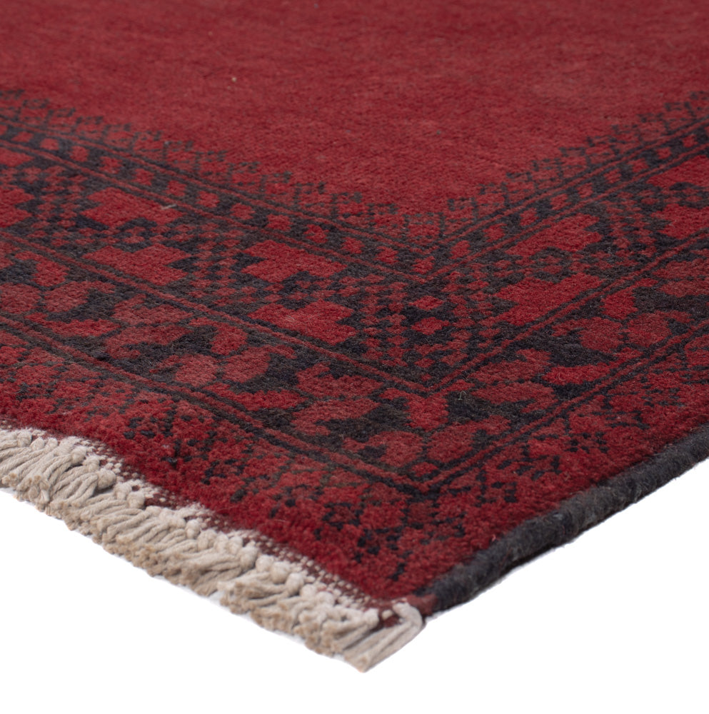 Afghan Teppich - Filpa - 195 x 147 cm - rot