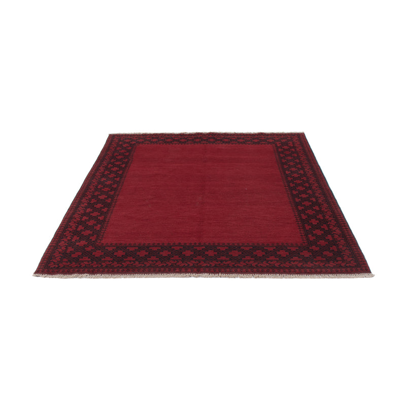 Afghan Teppich - Filpa - 200 x 150 cm - rot