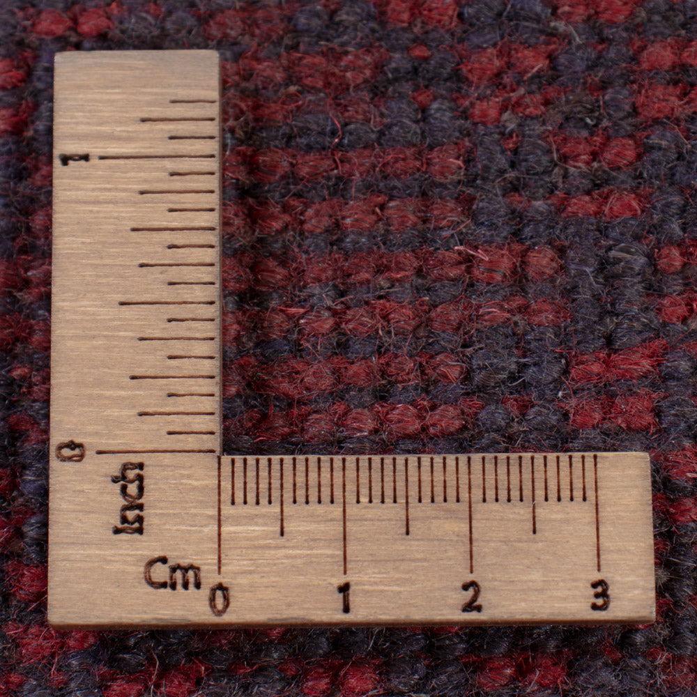 Afghan Teppich - Filpa - 193 x 150 cm - dunkelrot