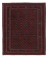 Kilim afgano Tappeto 156x186cm - Rettangolo / Ruggine / 156 x 186 cm Rettangolo