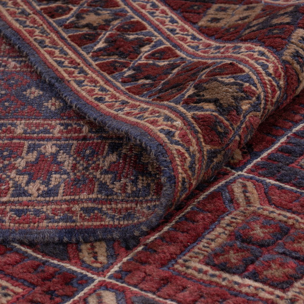 Kelim Teppich - Oriental - 188 x 155 cm - dunkelbeige