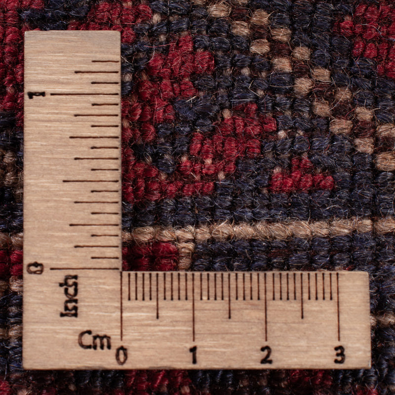 Kelim Teppich - Oriental - 182 x 153 cm - dunkelrot