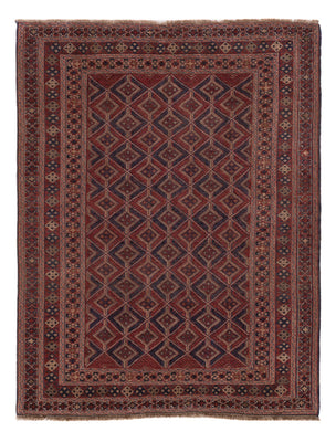 Kelim Teppich - Oriental - 198 x 150 cm - dunkelbeige