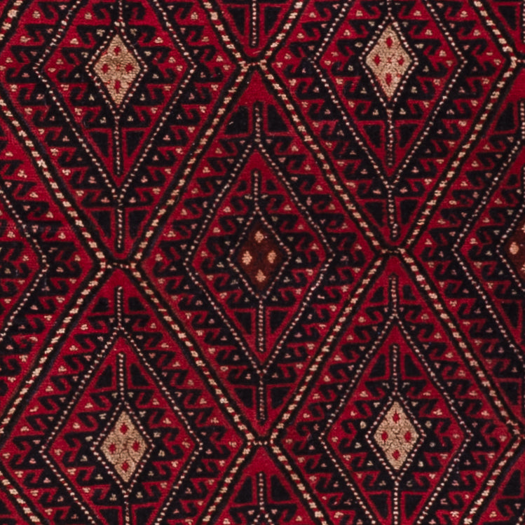 Kelim Teppich - Oriental - 174 x 149 cm - dunkelrot