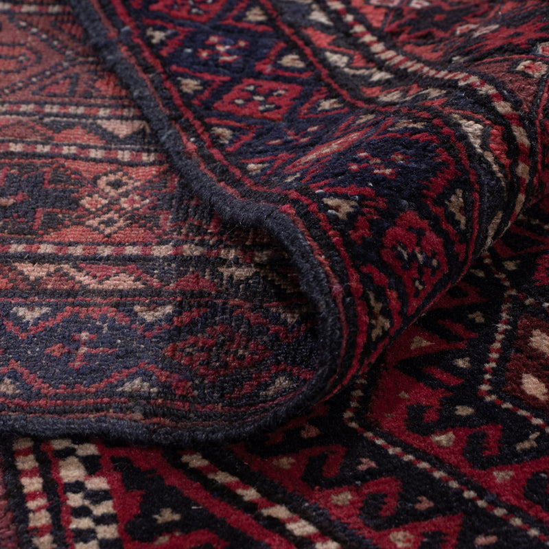 Kelim Teppich - Oriental - 174 x 149 cm - dunkelrot