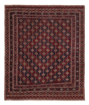 Läufer Kelim - Oriental - 186 x 158 cm - dunkelbeige