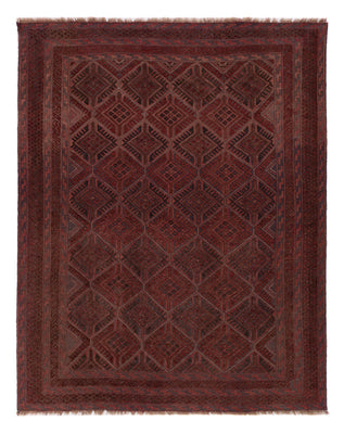 Tappeto Kelim - Orientale - 187 x 150 cm - rosso scuro