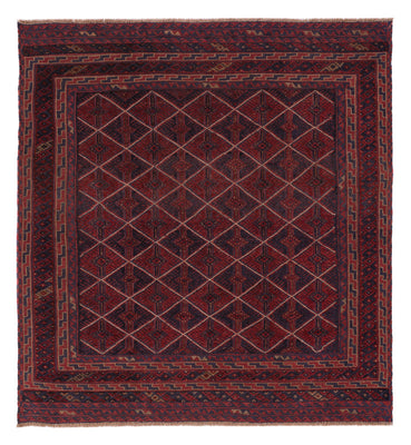 Tappeto Kelim - Orientale quadrato  - 176 x 167 cm - rosso scuro
