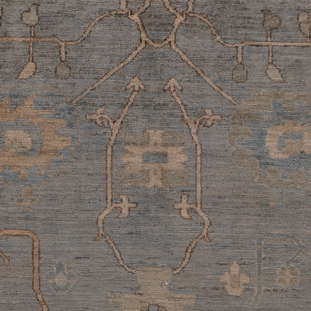 Ziegler Teppich - Usak - 239 x 172 cm - grau