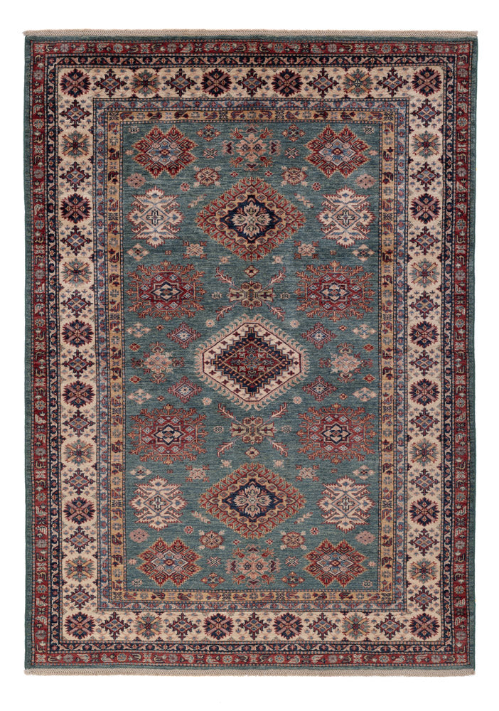 Tappeto Ziegler - Kazak - 240 x 171 cm - blu petrolio