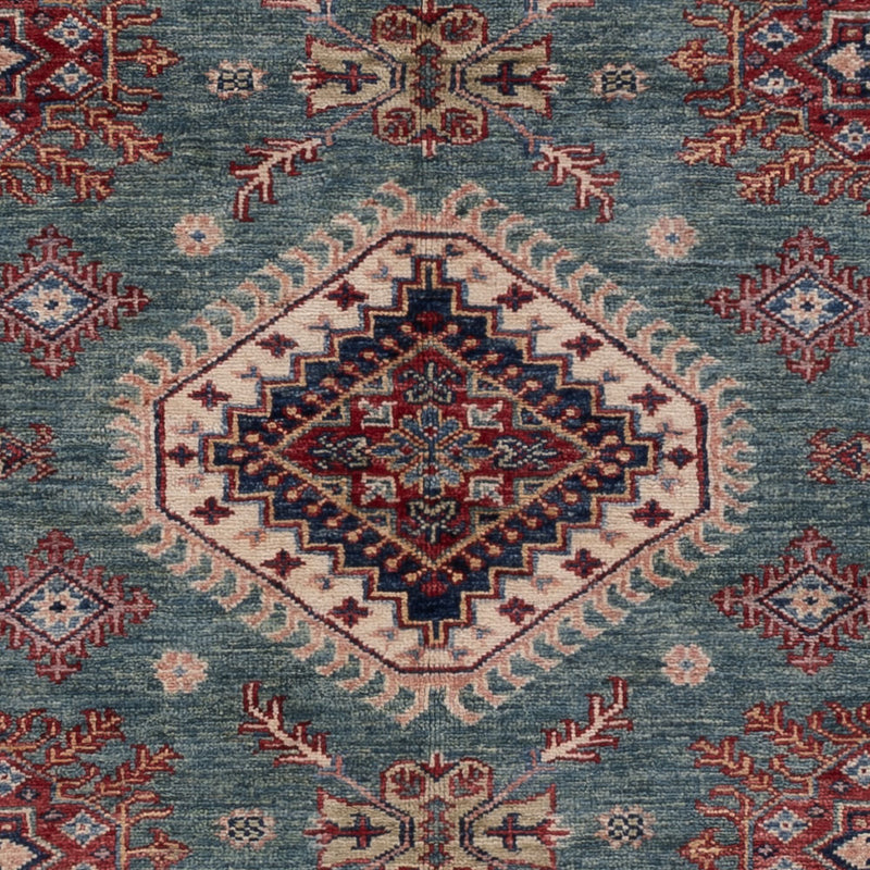 Tappeto Ziegler - Kazak - 240 x 171 cm - blu petrolio