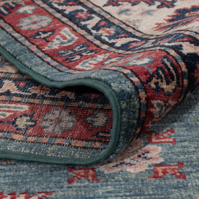 Tappeto Ziegler - Kazak - 240 x 171 cm - blu petrolio