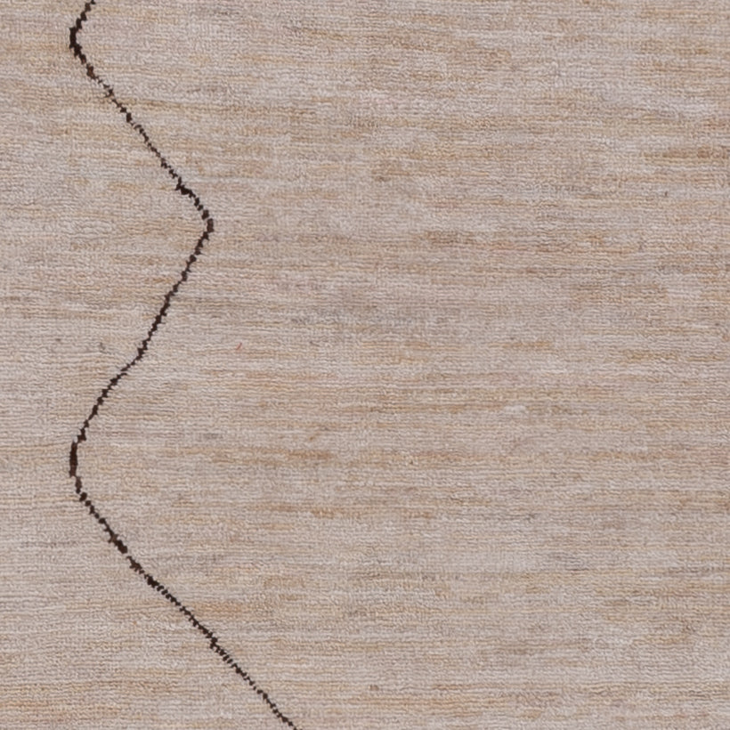 Tappeto berbero - 211 x 165 cm - grigio chiaro