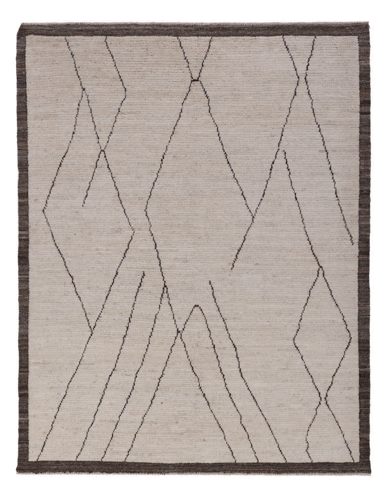 Tappeto berbero 200x161cm - Tappeto di lana