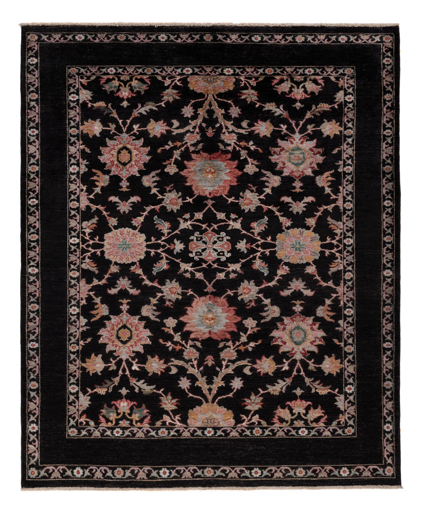 Ziegler Teppich - Ariana - 194 x 154 cm - dunkelblau