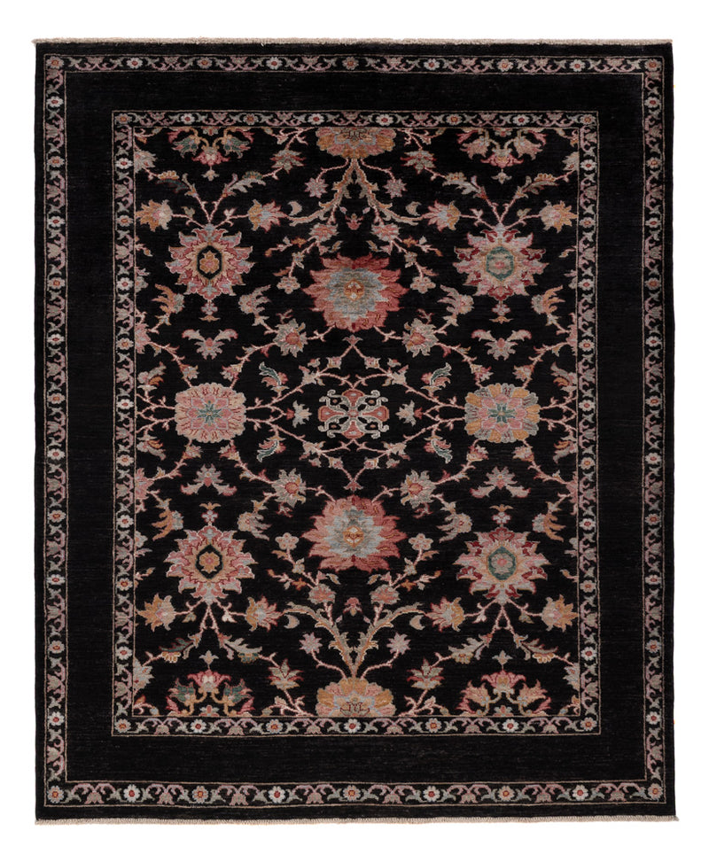 Ziegler Teppich - Ariana - 194 x 154 cm - dunkelblau