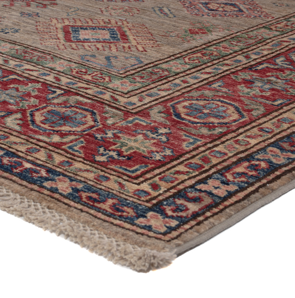 Ziegler Teppich - Kazak - 201 x 149 cm - dunkelbeige