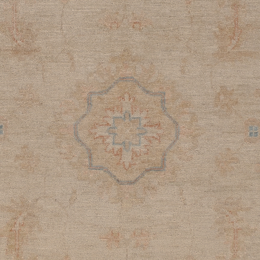 Tappeto Ziegler rotondo  - 206 x 199 cm - beige chiaro