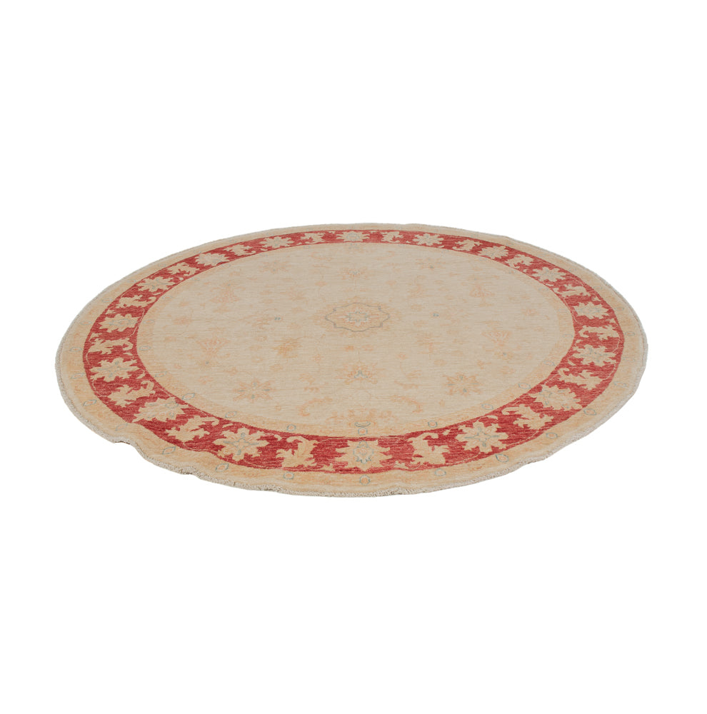Tappeto Ziegler rotondo  - 206 x 199 cm - beige chiaro