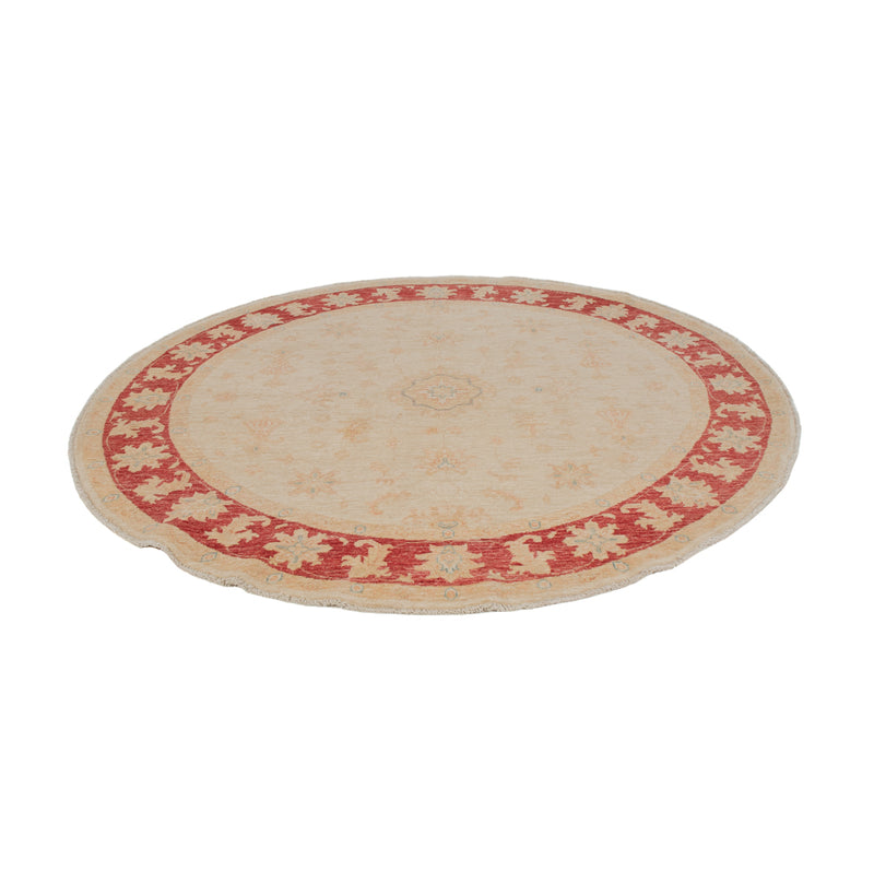 Tappeto Ziegler rotondo  - 206 x 199 cm - beige chiaro