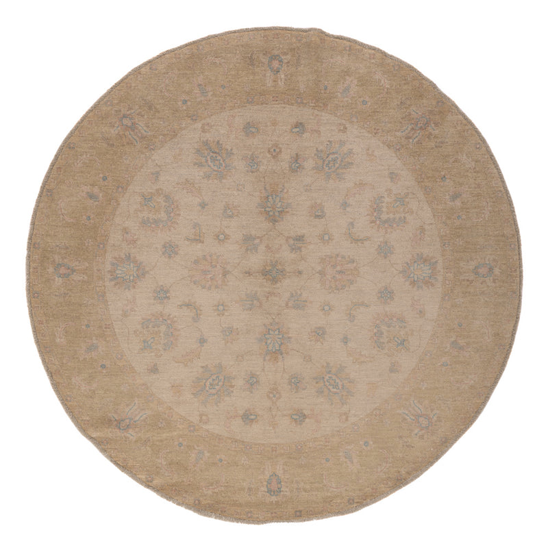 Tappeto Ziegler rotondo  - 200 x 198 cm - beige chiaro