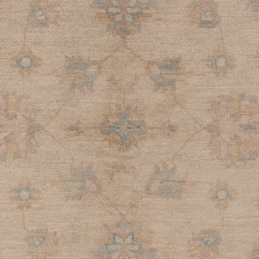 Tappeto Ziegler rotondo  - 200 x 198 cm - beige chiaro