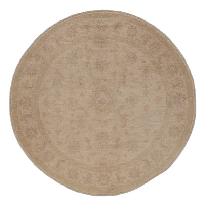 Tappeto Ziegler rotondo  - 152 x 150 cm - beige chiaro