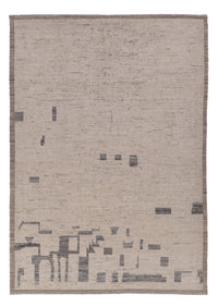 Tappeto berbero - 286 x 202 cm - grigio chiaro