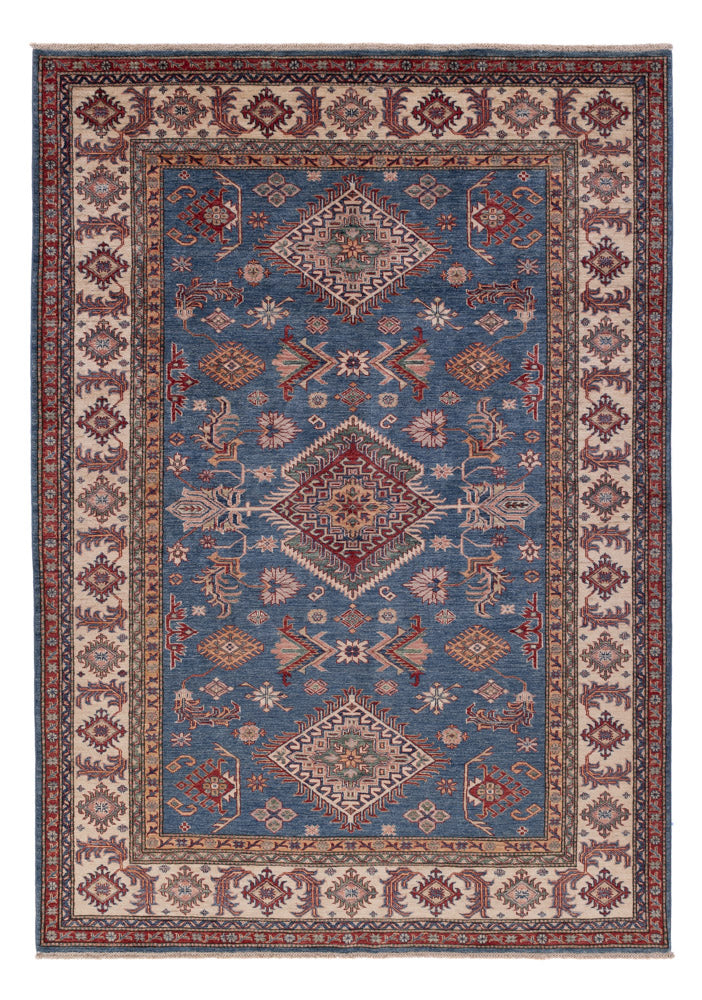 Ziegler Teppich - Kazak - 284 x 203 cm - blau