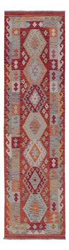 Kilim Maimana Tappeto 80x287cm - Tappeto di lana - Passatoia / Beige scuro / 80 x 287 cm Passatoia