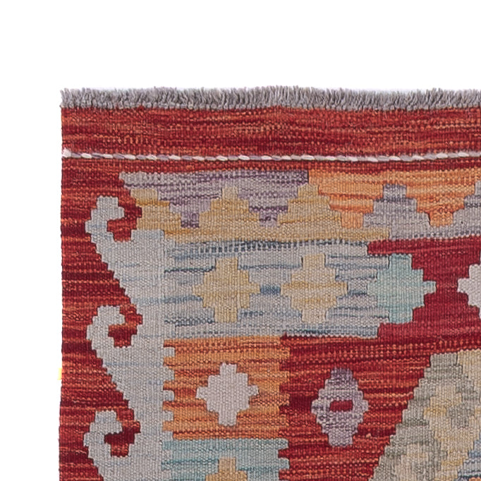 Kilim Maimana Tappeto 287x80cm - Tappeto di lana