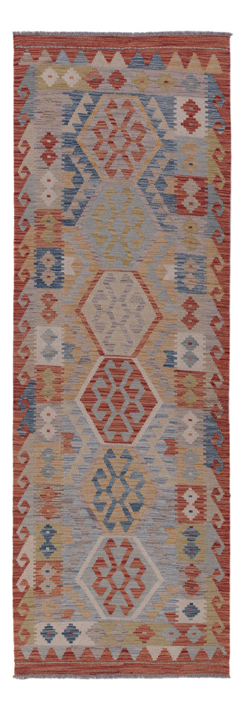 Kilim Maimana Tappeto 88x256cm - Tappeto di lana