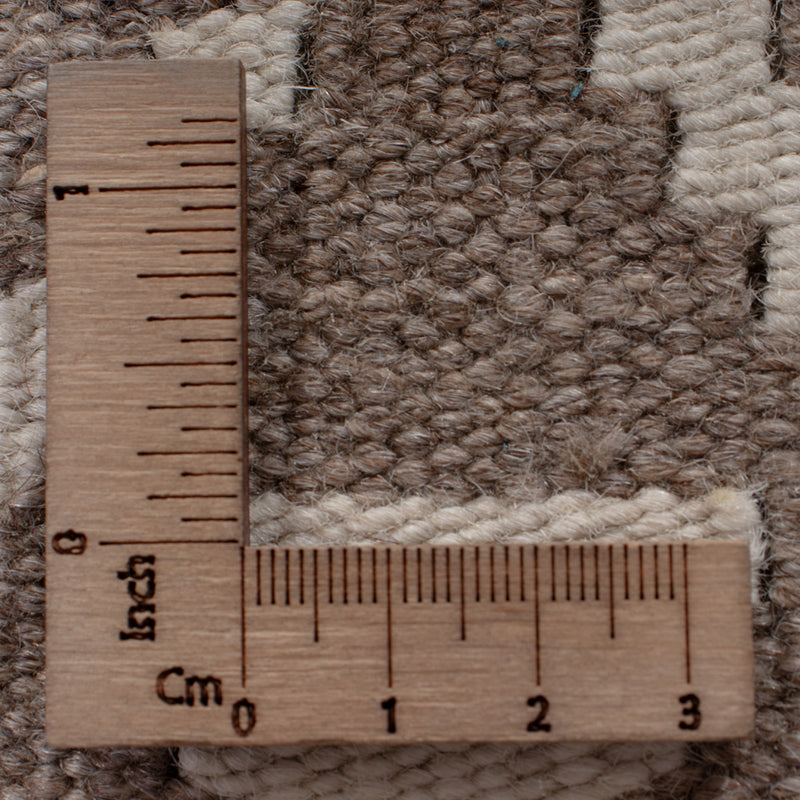 Läufer Kelim - Splash - 393 x 81 cm - dunkelgrau