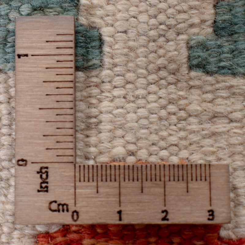 Läufer Kelim - Splash - 292 x 79 cm - mehrfarbig