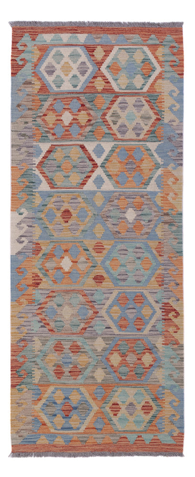 Kilim Maimana Tappeto 79x199cm - Tappeto di lana