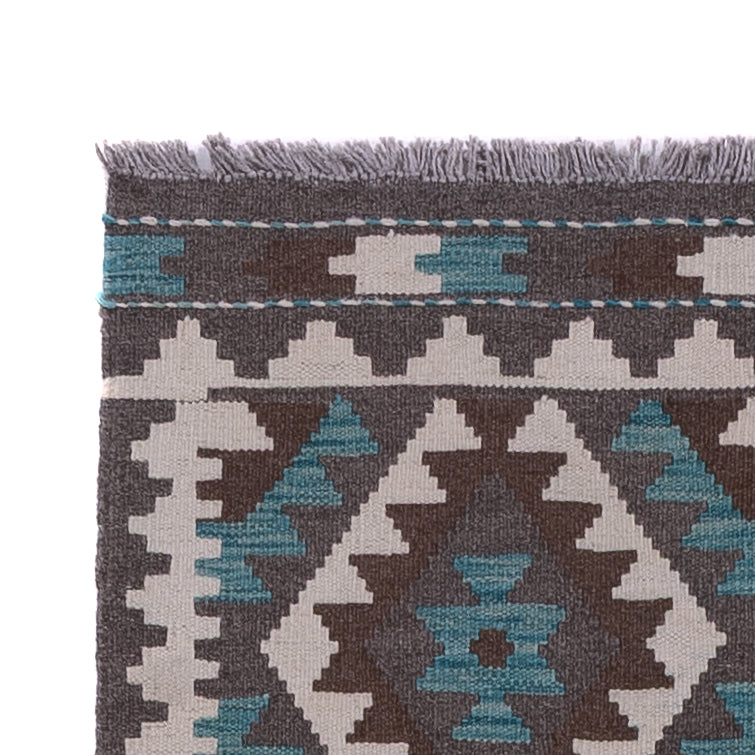Kilim Maimana Tappeto 303x83cm - Tappeto di lana