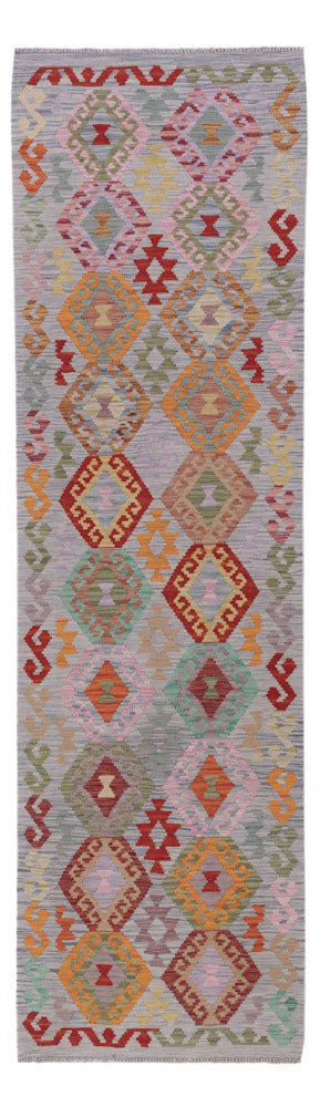 Kilim Maimana Tappeto 84x300cm - Tappeto di lana