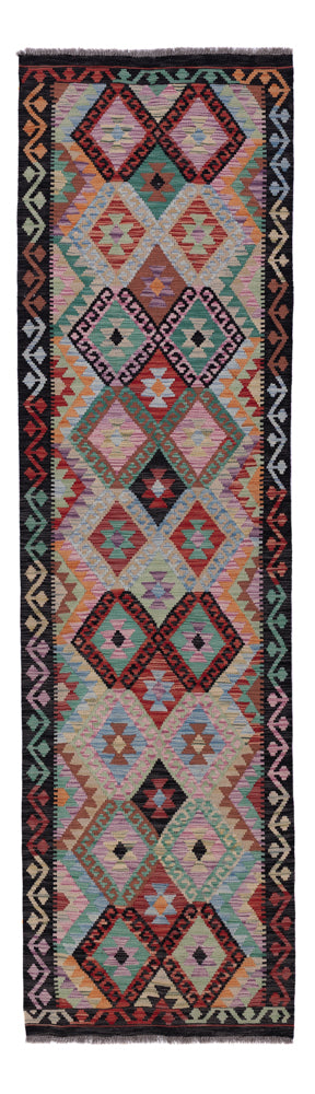 Kilim Maimana Tappeto 87x305cm - Tappeto di lana
